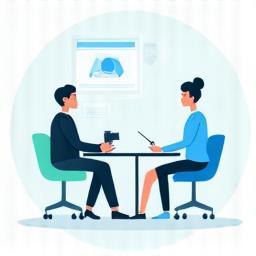 Icon representing mock interviews