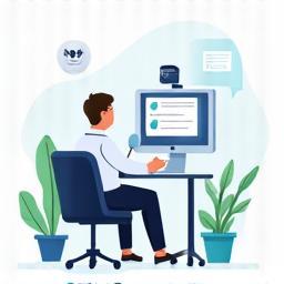Icon representing a mock interview session